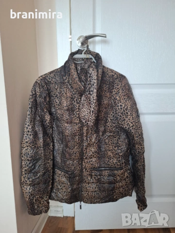 Дамско тигрово яке  с гъши пух 