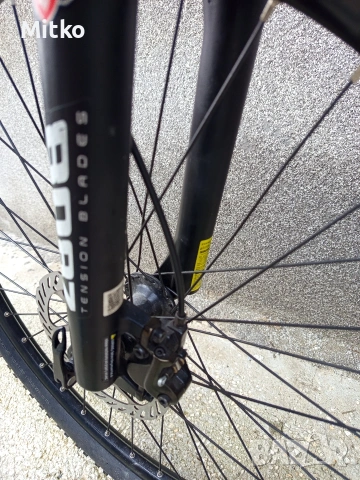 27.5 цола електрически алуминиев велосипед с 21 скорости усилени капли амортисьори предни като нов , снимка 13 - Велосипеди - 53372968