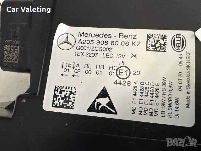 Фарове фар десен Mercedes C 205 Face farove far Мерцедес Ц 205 фейс, снимка 5 - Части - 48135412