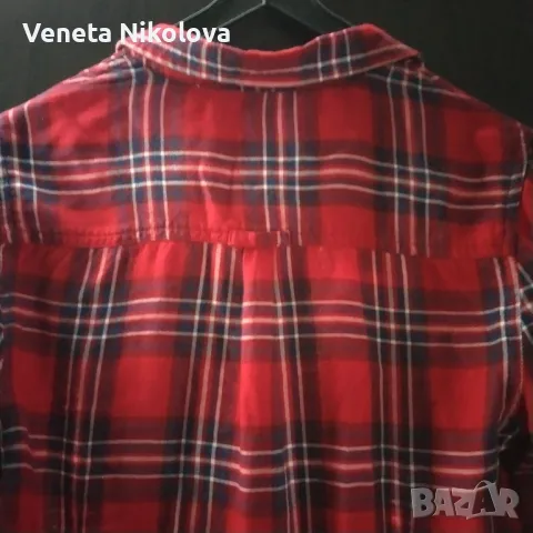 Дамска карирана риза , снимка 7 - Ризи - 50272539