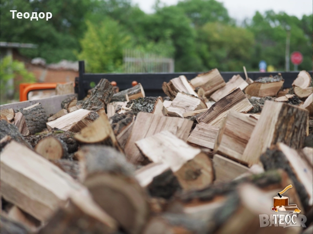Нацепени дърва за огрев – 120 лв/кубик, снимка 4 - Дърва за огрев - 52435503