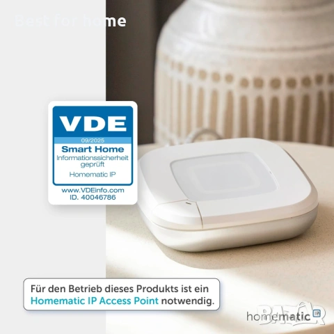 Homematic IP Умен домашен комутационен/измервателен контакт, контактът измерва мощност, снимка 7 - Друга електроника - 53706042