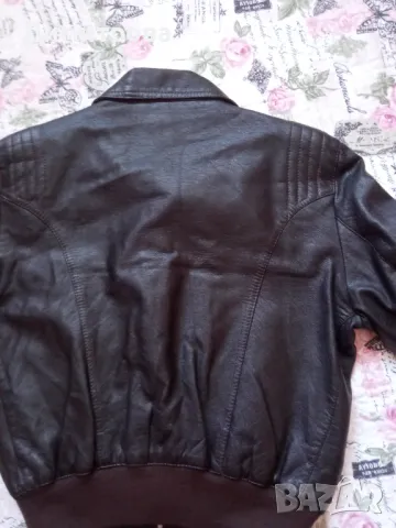 Кожено яке С размер, снимка 2 - Якета - 50434651