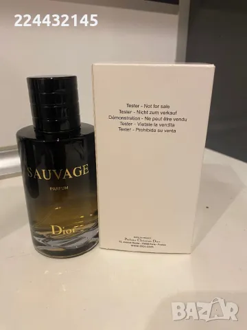 Dior Sauvage Parfum Limited Edition 100 ml Tester , снимка 4 - Мъжки парфюми - 46922061