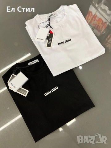 🩷Дамска тениска ✨🔥🔥🔥 👍 ✨𝗣𝗿𝗶𝗰e :15€ НА ЕДРО ✨𝗦ı𝘇𝗲: S M L XL XXL 📌5 бр, снимка 12 - Тениски - 53671996