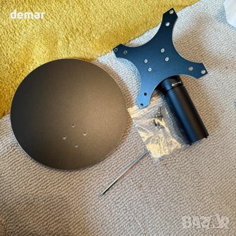 Въртяща се стойка Pitelumeon за Show 15, Show 21,сребриста,регулируема, снимка 10 - Други стоки за дома - 51169954