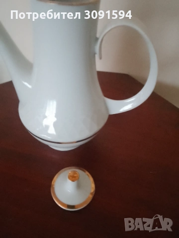 Кана порцелан златен Кант , снимка 3 - Аксесоари за кухня - 53831497