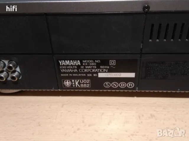 Касетен дек Yamaha KX-380, снимка 5 - Декове - 48550676