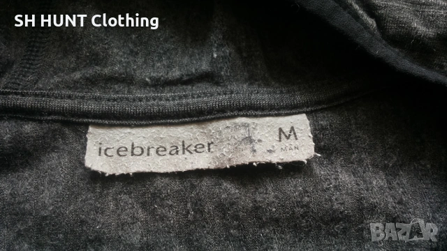 Icebreaker Sweatshirt 84% Merino Wool размер M суичър 84% Мерино вълна - 2347, снимка 12 - Суичъри - 53787702