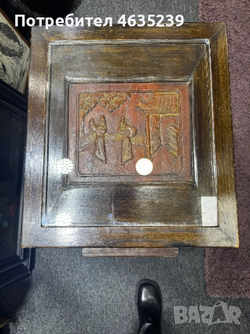 Помощна масичка дърворезба, снимка 3 - Маси - 52934743