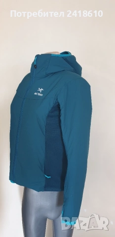 Arcteryx Atom Hoody Stretch  Jacket Womens Size M ОРИГИНАЛ! Дамско Олекотено Яке!, снимка 10 - Якета - 53668628