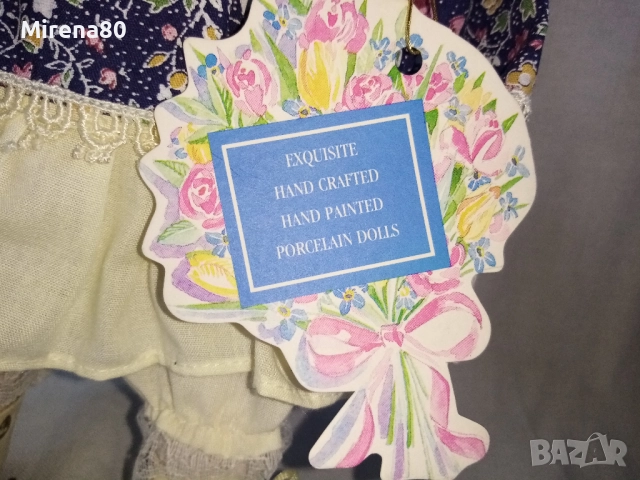 Колекционерска порцеланова кукла - нова !, снимка 6 - Колекции - 52642060