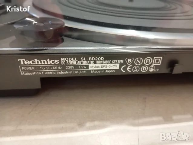 Грамофон Technics SL DB20D, снимка 2 - Грамофони - 47119905