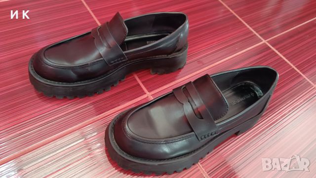 Черни дамски обувки, снимка 4 - Дамски ежедневни обувки - 45435913