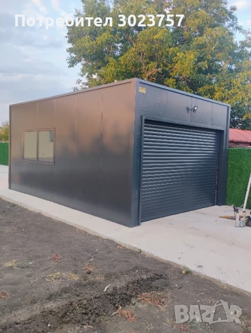 Изработка на гаражи с термопанели