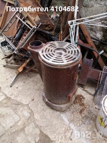 печка на дърва 