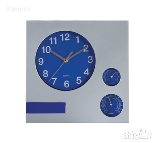 стенен часовник с термометър и хидрометър супер, снимка 2 - Други стоки за дома - 46111952