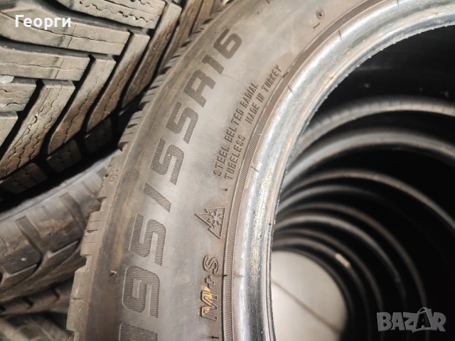 2бр.зимни гуми 195/55/16 Falken, снимка 4 - Гуми и джанти - 53931956