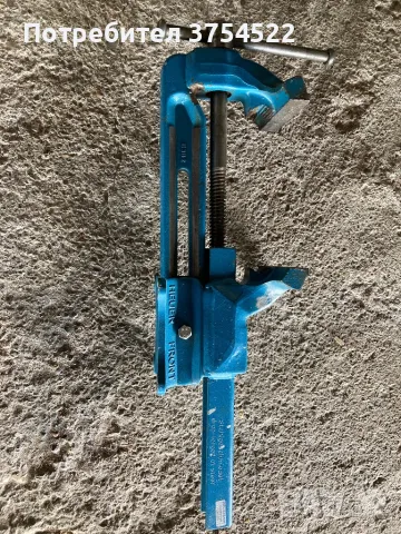 Професионално настолно менгеме Heuer 140 мм, снимка 9 - Менгемета - 50392983