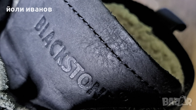 BLACKSTONE original-кожени зимни обувки 45, снимка 2 - Мъжки боти - 52362261