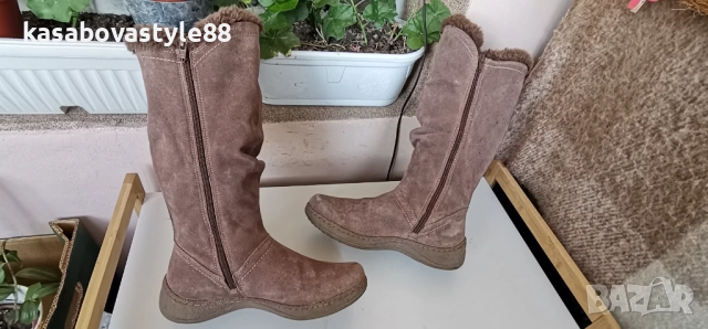 Ботуши G. H. Bass&Go 38.5н.Естествена велур , снимка 12 - Дамски ботуши - 52957367