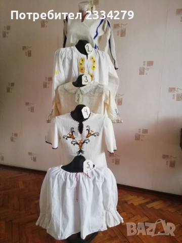 Стари женски ризи, фолклорно допълнение към народна носия. , снимка 2 - Антикварни и старинни предмети - 52793946