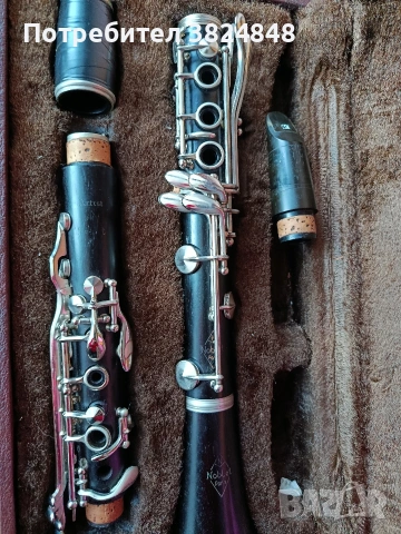 Кларинет Ноблет дървен, снимка 2 - Духови инструменти - 53776029
