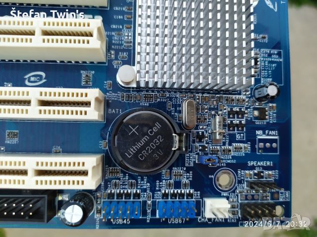 ✅ ASRock K8Upgrade - NF3 Socket 754 CPU + FAN AMD Sempron™ 2600 + 64bit , снимка 16 - Дънни платки - 46257839