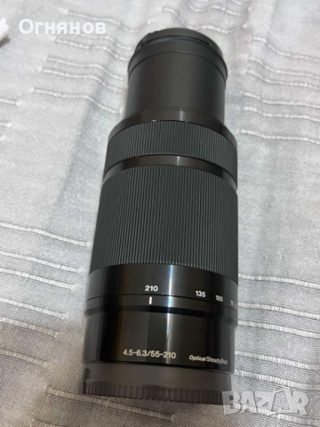 обектив Sony E 55-210 mm f/4.5-6.3 OSS, снимка 5 - Обективи и филтри - 53815585