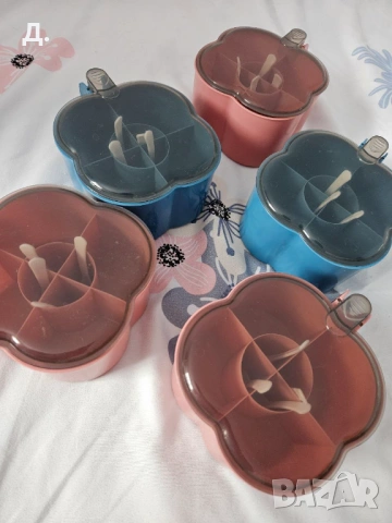 4в1 Кутии за Подправки с Лъжички | 5бр., снимка 5 - Други - 53201403