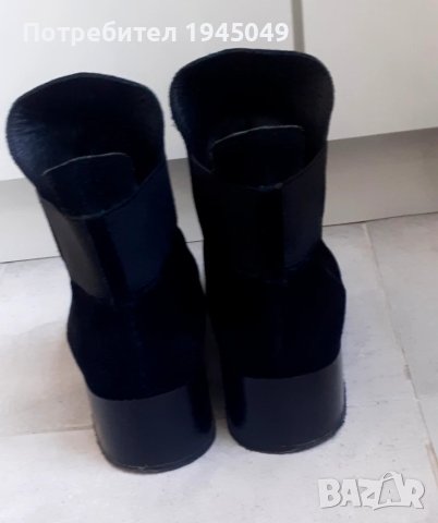 Дамски боти - 37 номер (естествен велур), снимка 7 - Дамски боти - 50848349