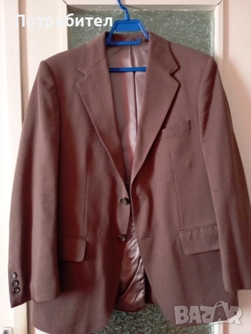 Мъжки костюм - сако и панталон   , снимка 4 - Костюми - 52441370