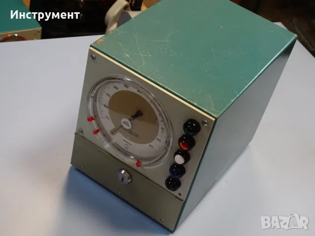 Уред за активен контрол VEB Massi AEROPAN B-IV dual air gauge 3-5kp/cm2, снимка 1 - Резервни части за машини - 47190646