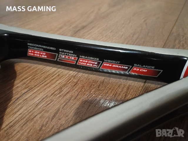 WILSON SIX ONE COMP РАКЕТА, снимка 6 - Тенис - 53023605