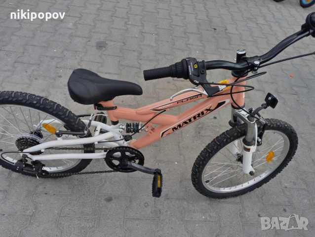 MATRIX Велосипед 20" FLASH розов, снимка 3 - Велосипеди - 53838930