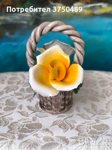 Кошничка с рози , снимка 2 - Декорация за дома - 54281558