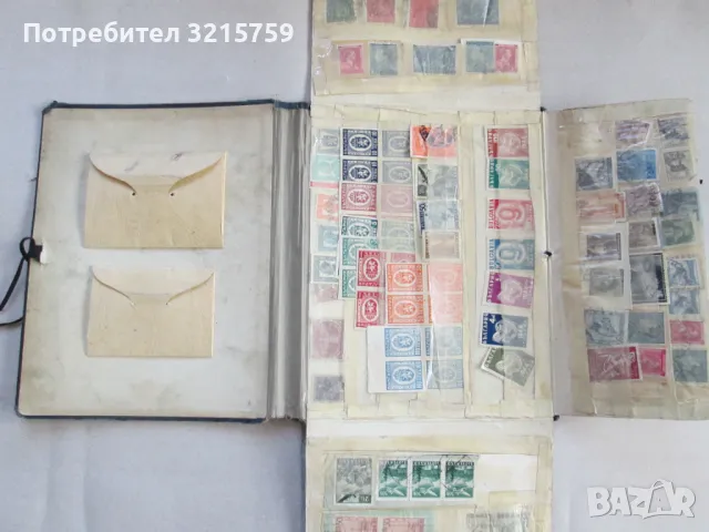 Стар класьор с марки-Царство България и други страни, снимка 2 - Филателия - 50311539