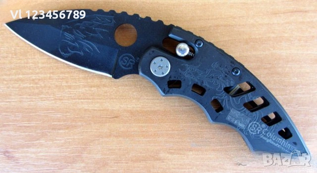 Уникалнен дизайнерски модел на сгъваем нож на COLUMBIA 