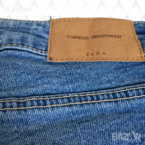 Къси дънкови панталонки ZARA Trafaluc denimwear, 36 р-р, 19 лв.                                     , снимка 3 - Къси панталони и бермуди - 46318215