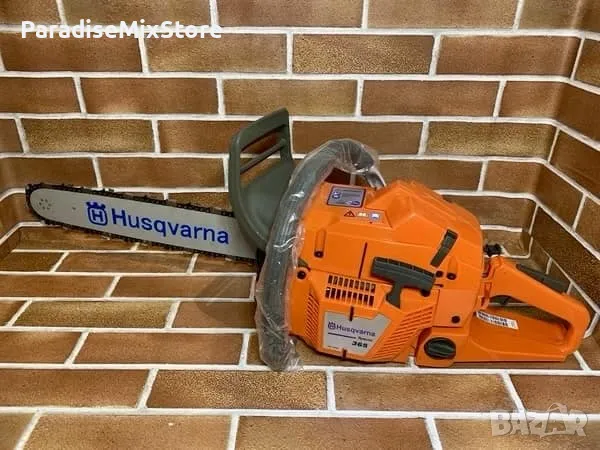 Бензинова резачка за дърва Husqvarna! скл5, снимка 3 - Градинска техника - 48298257