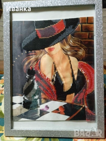 Гоблени шити с мъниста , снимка 7 - Гоблени - 52568790