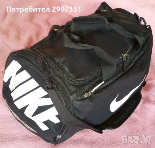 Спортна чанта Nike. Размери 56 x 36 x 28 см, снимка 1 - Чанти - 48409645