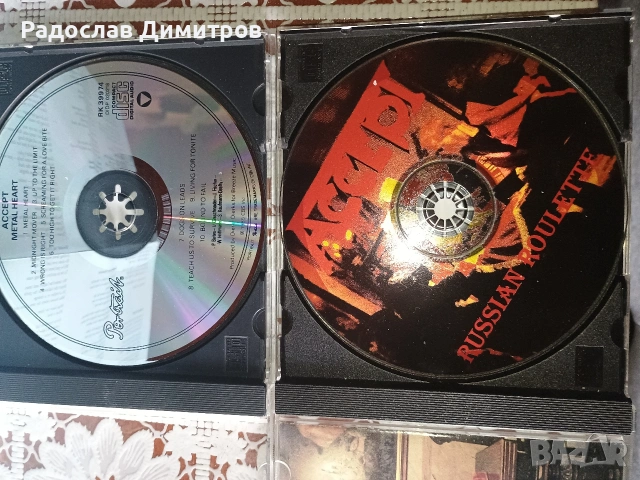 Лот от два диска на Accept , снимка 2 - CD дискове - 53838883