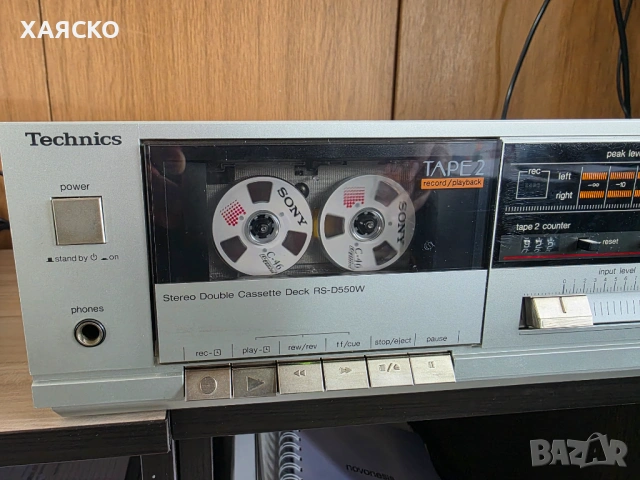 TECHNICS RS-D550W, снимка 2 - Декове - 53754830