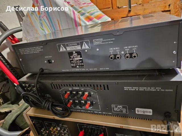 JVC AX-400+KD V400, снимка 4 - Ресийвъри, усилватели, смесителни пултове - 49466946