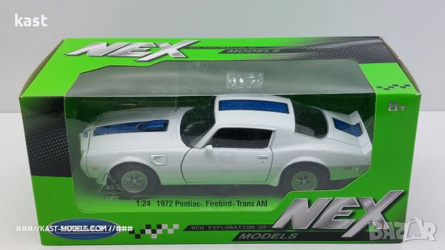 KAST-Models Умален модел на Pontiac Firebird Trans AM 1972 Welly 1/24, снимка 8 - Колекции - 46270976