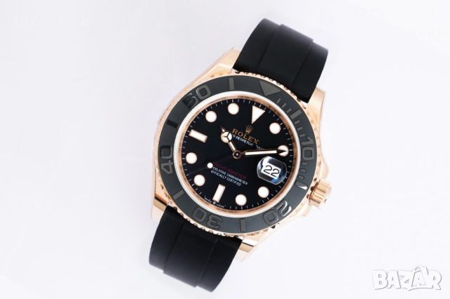 Mъжки часовник Rolex Yacht-Master 18K Everose 126655 с автоматичен швейцарски механизъм, снимка 2 - Луксозни - 45521965