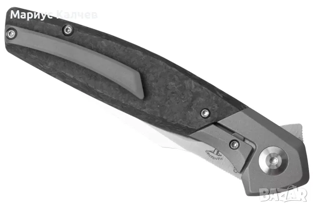 Нож KIZER Grazioso | 20CV | Titanium+Carbon, снимка 13 - Ножове - 48699636