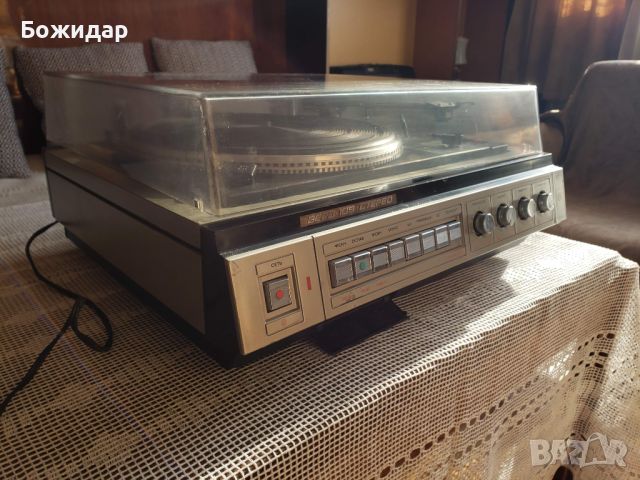 Вега 109 СТЕРЕО  - грамофон Unitra G-602 HI-FI с усилвател, снимка 1 - Грамофони - 45873218