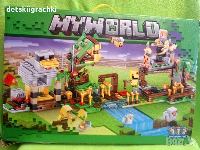Голям Мinekraft конструктор - 427ел, снимка 2 - Конструктори - 52639919